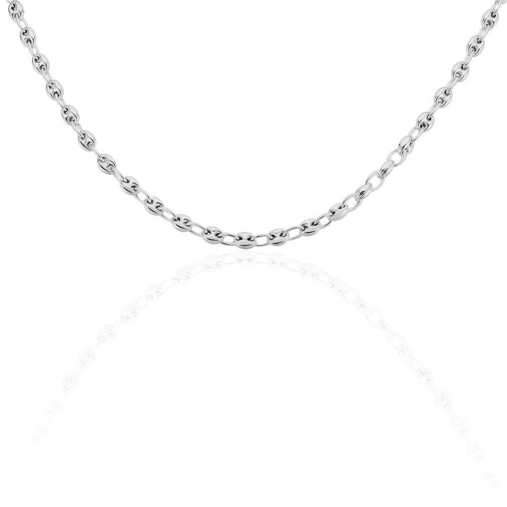 Collier Carrus Argent Blanc - Chaines Femme | Marc Orian