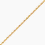 Collier Capucin Or Jaune Maille Marine Plate - Chaines Femme | Marc Orian