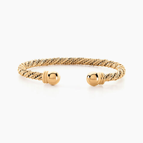 Bracelet Jonc Nelsie Plaqué Or Doré - Bracelets joncs Femme | Marc Orian