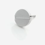 Boucle D'oreille Puce Unitaire Acier Blanc Naomh - Puces Femme | Marc Orian