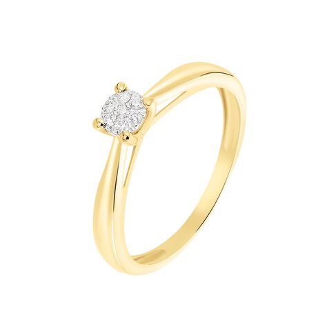 Bague Solitaire Artemis Or Jaune Diamant - Bagues Solitaire Femme | Marc Orian