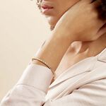 Bracelet Jonc Shiny Diamante Or Jaune - Bracelets joncs Femme | Marc Orian