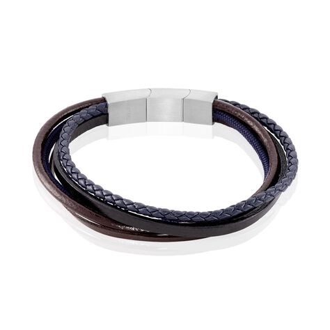 Bracelet Acier Blanc Romain - Bracelets cuir Homme | Marc Orian