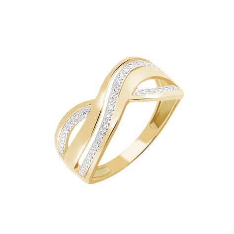 Bague Callistine Or Jaune Diamant - Bagues pierres précieuses Femme | Marc Orian