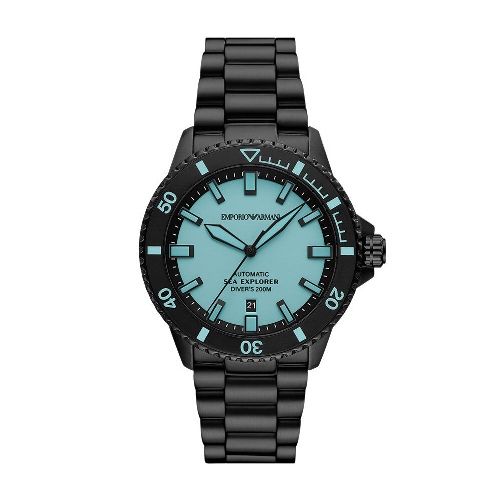 Montre Emporio Armani Sea Explorer Bleu - Montres automatiques Homme | Marc Orian