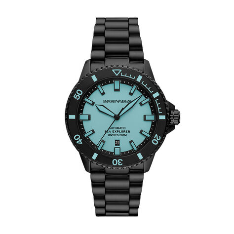 Montre Emporio Armani Sea Explorer Bleu - Montres automatiques Homme | Marc Orian
