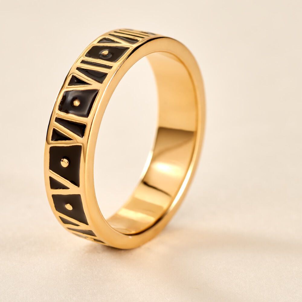 Bague Rahul Plaqué Or Jaune - Bagues dorées Homme | Marc Orian