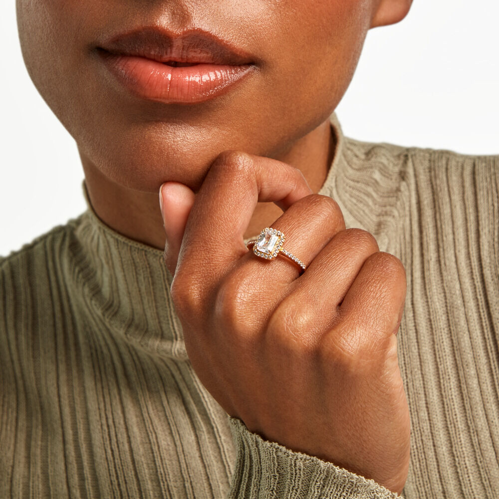Bague Flavy Plaqu&eacute; Or Jaune Oxyde De Zirconium - Bijoux fantaisie Femme | Marc Orian