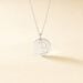 Pendentif Elio B Argent Blanc - Pendentifs Famille | Marc Orian
