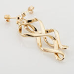 Boucles D'oreilles Pendantes Indi Plaqu&eacute; Or Jaune - Pendantes Femme | Marc Orian