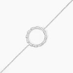 Bracelet Nevada Argent Blanc Oxyde De Zirconium - Bracelets fantaisie Femme | Marc Orian