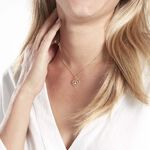 Pendentif Ademe Or Jaune Oxyde De Zirconium - Pendentifs Femme | Marc Orian