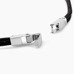 Bracelet Fabrice Acier Blanc - Bracelets cordons Homme | Marc Orian