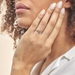 Bague Emma-lise Or Blanc Diamant - Solitaires Femme | Marc Orian