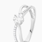 Bague Kuta Or Blanc Diamant - Bagues fian&ccedil;ailles Femme | Marc Orian