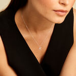 Collier Oran Or Blanc Diamant - Colliers avec pierres Femme | Marc Orian