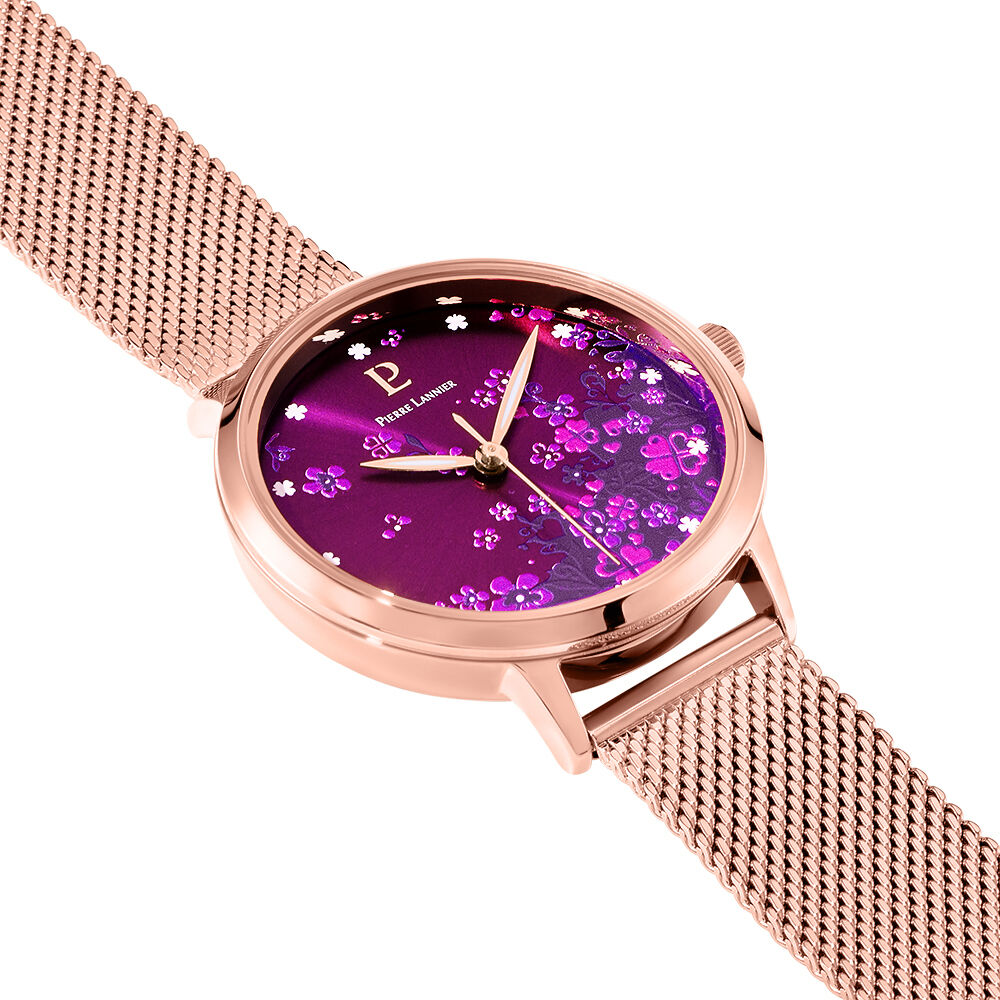 Montre Pierre Lannier Tallia Violet - Montres étanches Femme | Marc Orian