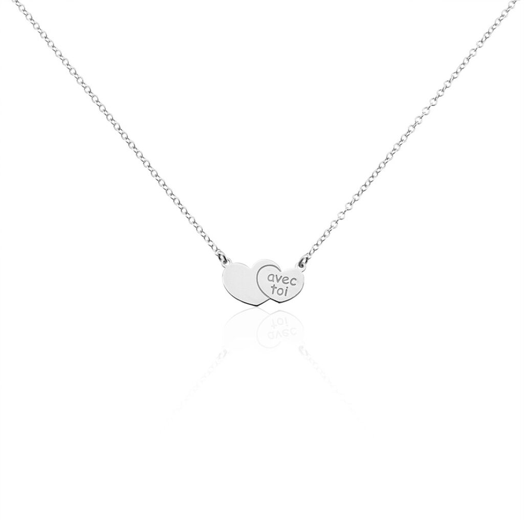 Collier Argent Blanc Tangi - Bijoux personnalisés Femme | Marc Orian