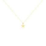 Collier Or Jaune Aenor Motif Etoile De Mer - Colliers ete Femme | Marc Orian
