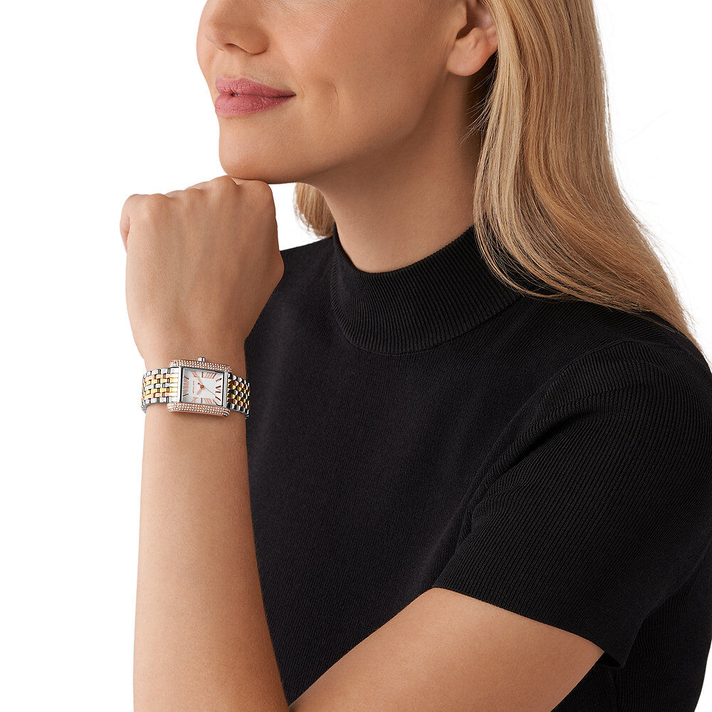 Montre Michael Kors Emery Blanc - Montres étanches Femme | Marc Orian