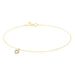 Chaîne De Cheville Samanta Or Jaune Oxyde De Zirconium - Chaines de cheville Femme | Marc Orian