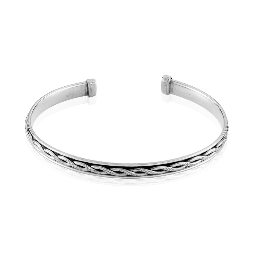 Bracelet homme argent jonc clearance