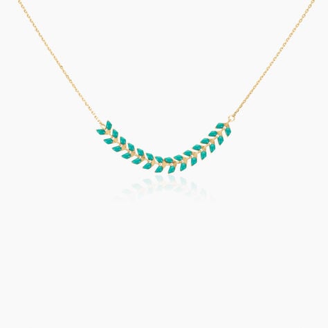 Collier Mateja Plaque Or Jaune - Colliers ete Femme | Marc Orian