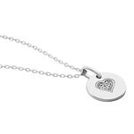 Collier Xaverie Argent Oxyde - Colliers avec pierres Femme | Marc Orian