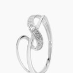 Bague Emma-lise Or Blanc Diamant - Solitaires Femme | Marc Orian