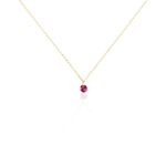 Collier Or Jaune Emilee Oxyde De Zirconium - Colliers avec pierres Enfant | Marc Orian