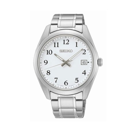Montre Seiko Classique Blanc - Montres classiques Homme | Marc Orian