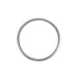 Alliance Tristan Argent Blanc - Alliances duo Homme | Marc Orian