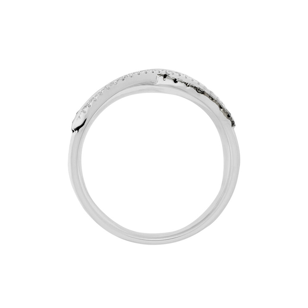 Bague Rejane Or Blanc Diamant - Parures de mariage Femme | Marc Orian