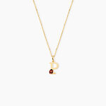 Pendentif Helidie Coccinelle Lettre Or Jaune - Pendentifs Enfant | Marc Orian