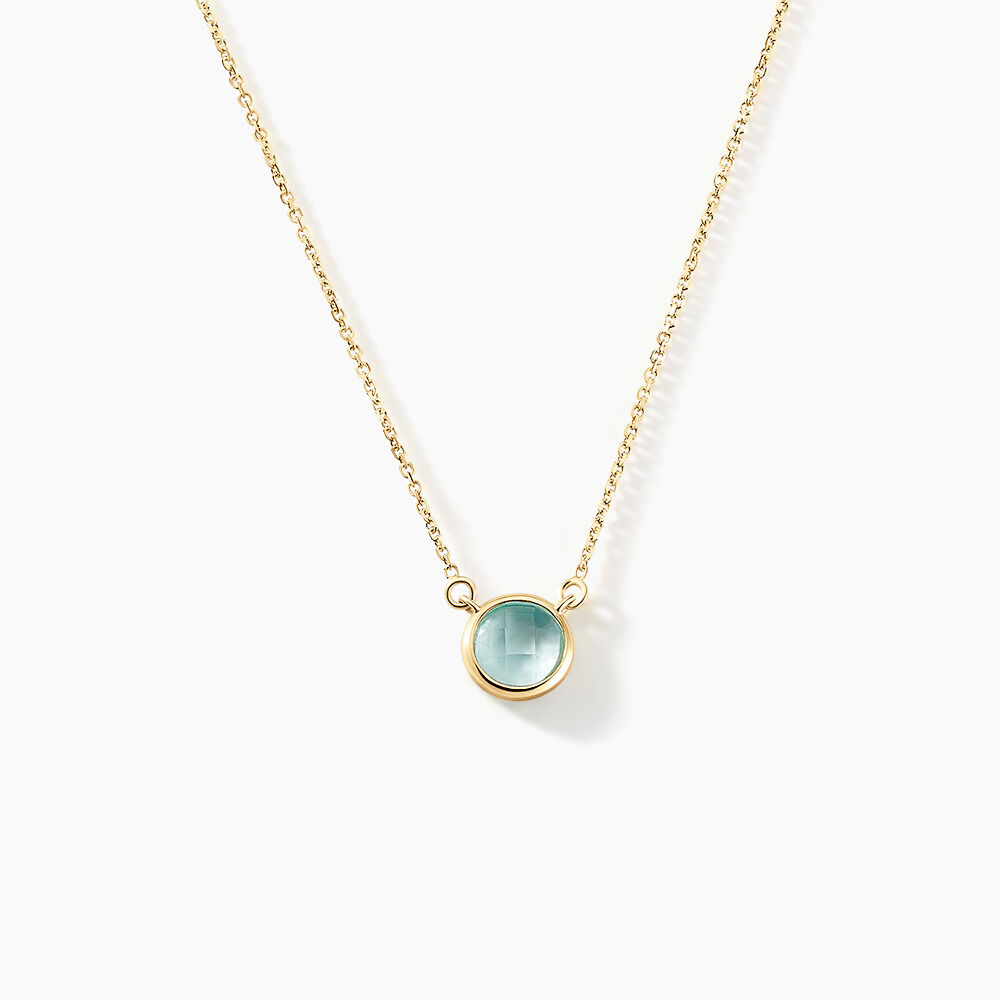 Collier Arenale Or Jaune Topaze - Colliers avec pierres Femme | Marc Orian