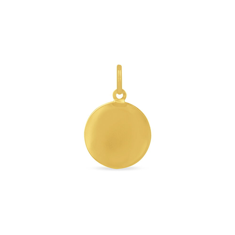 Pendentif Vierge Rond Or Jaune - Médailles et médaillons Famille | Marc Orian