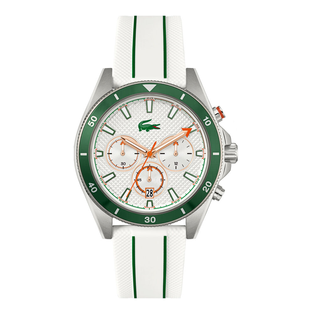 Montre Lacoste Mainsail Blanc - Ventes Privées Homme | Marc Orian