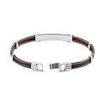 Bracelet Marie-gaelleae Or Acier Bicolore - Bracelets cha&icirc;nes Homme | Marc Orian