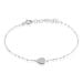 Bracelet Hiram Argent Blanc Oxyde De Zirconium - Bracelets chaînes Femme | Marc Orian