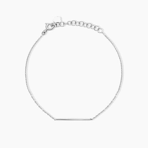 Bracelet Tullia Argent Blanc - Bracelets fantaisie Femme | Marc Orian