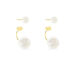 Bijoux D'oreilles Metisse Or Jaune Perle De Culture - Piercings d'oreilles Femme | Marc Orian