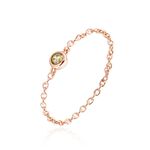 Bague Chaine Madalyn Argent Rose Oxyde De Zirconium - Bijoux fantaisie Femme | Marc Orian