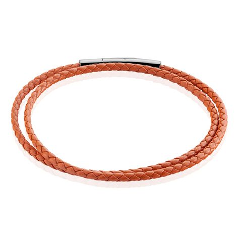 Bracelet Calvino Acier Blanc - Bracelets cuir Homme | Marc Orian