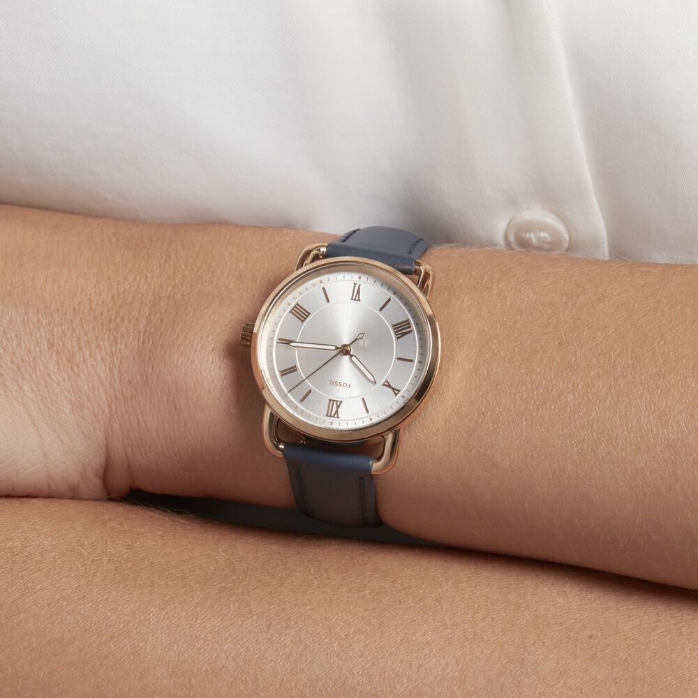 Montre Fossil Copeland Three Hand Blanc - Montres étanches Femme | Marc Orian