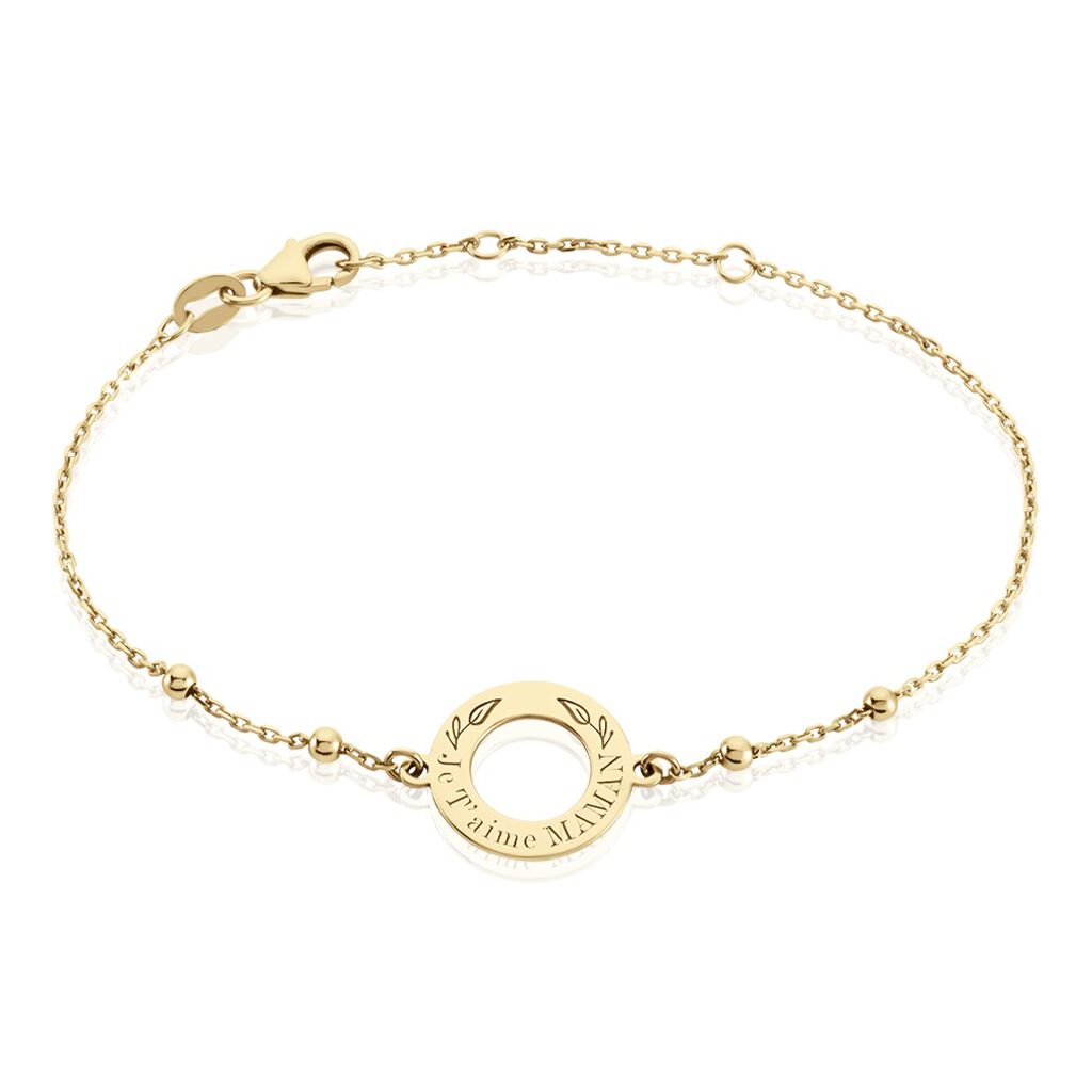 Bracelet Savas Plaqu&eacute; Or Jaune - Bracelets fantaisie Femme | Marc Orian