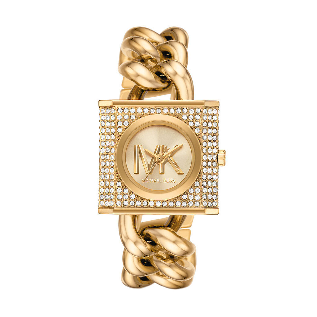 Montre Michael Kors Chain Lock Doré - Montres étanches Femme | Marc Orian