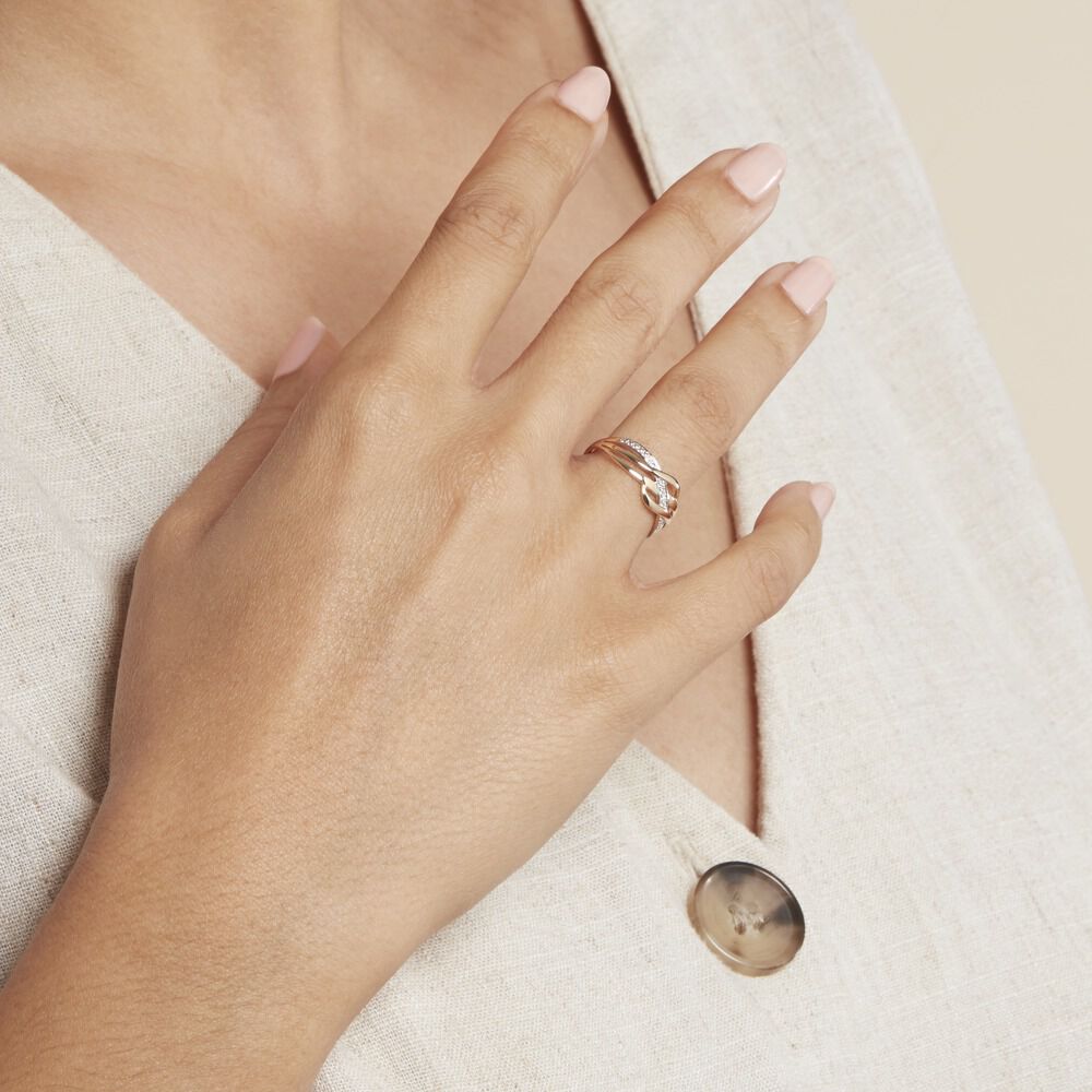 Bague Assa Or Jaune Diamants - Bagues pierres précieuses Femme | Marc Orian