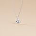 Collier Lilibeth Argent Blanc - Colliers Femme | Marc Orian