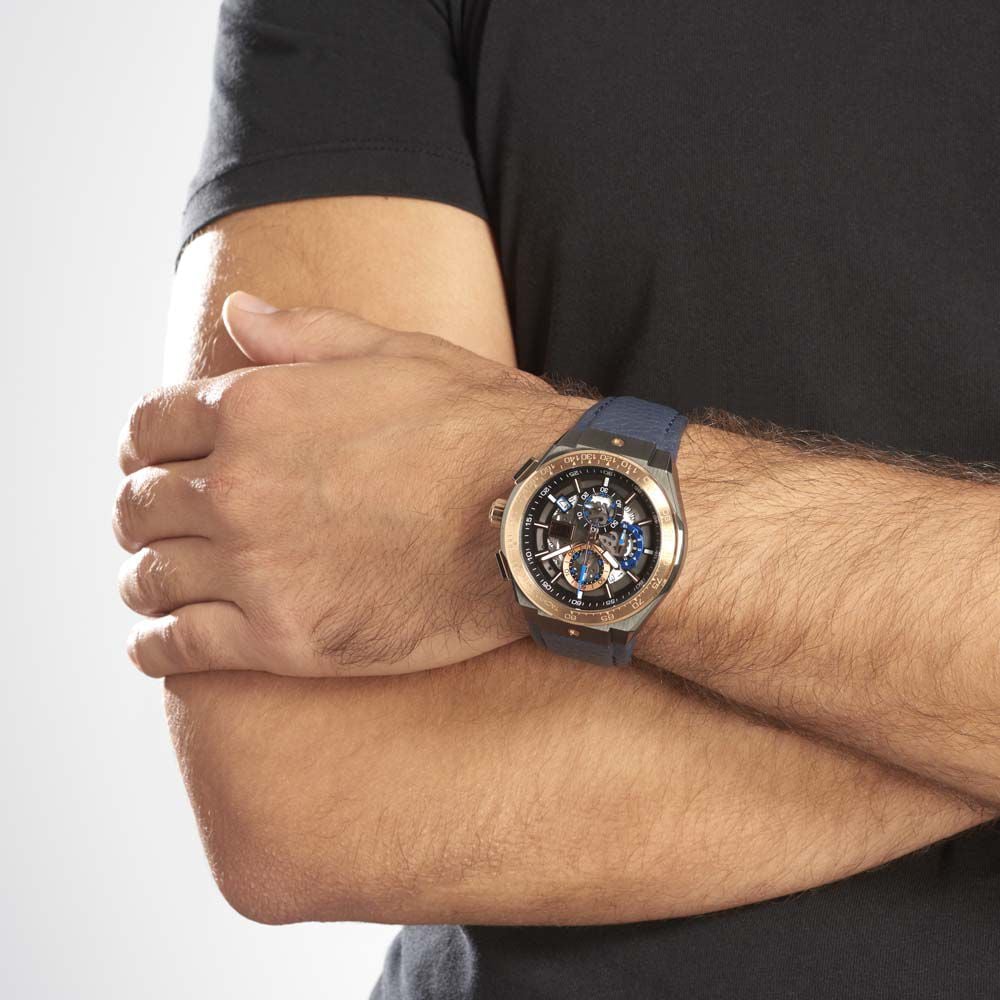 Montre Cerruti Ruscello Noir - Montres étanches Homme | Marc Orian