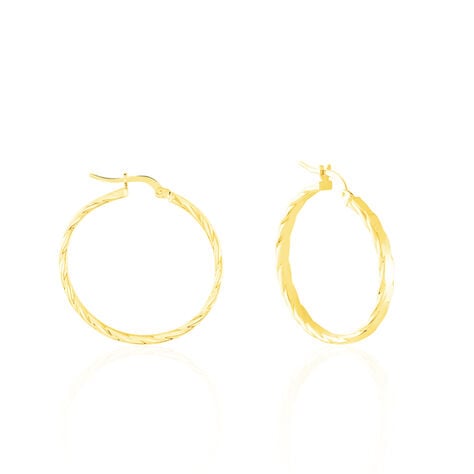 Cr&eacute;oles Deniz Or Jaune - Cr&eacute;oles Femme | Marc Orian